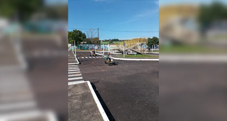 Confira os registros da visita.