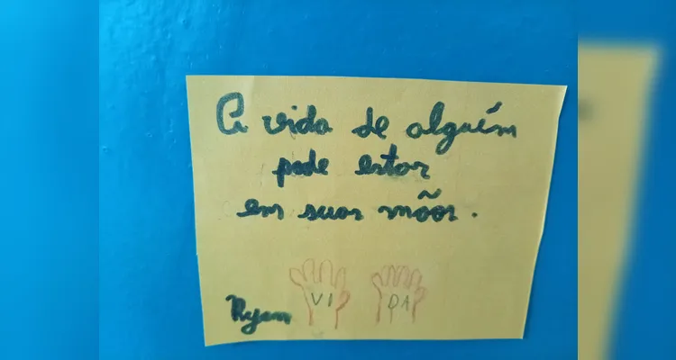 Confira a série de registros do amplo trabalho realizado em sala de aula.
