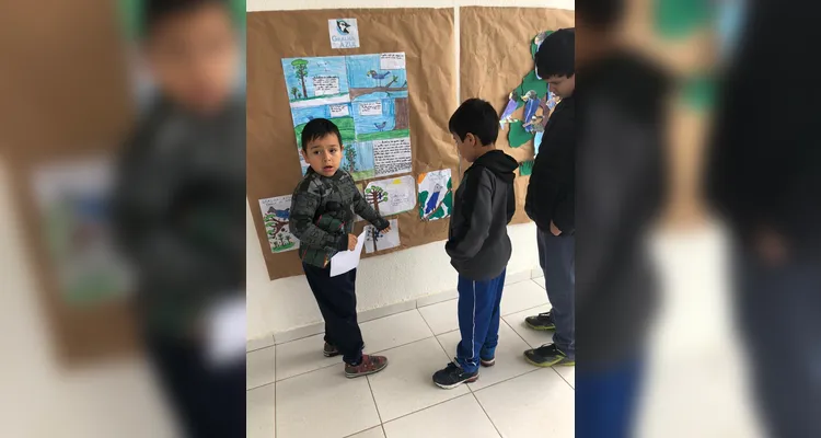 Confira a série de registros do amplo trabalho realizado pelos educandos.