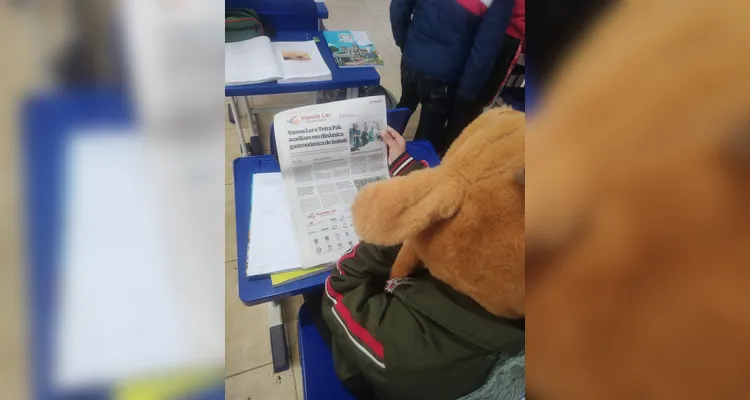 Confira os registros do trabalho em sala de aula.