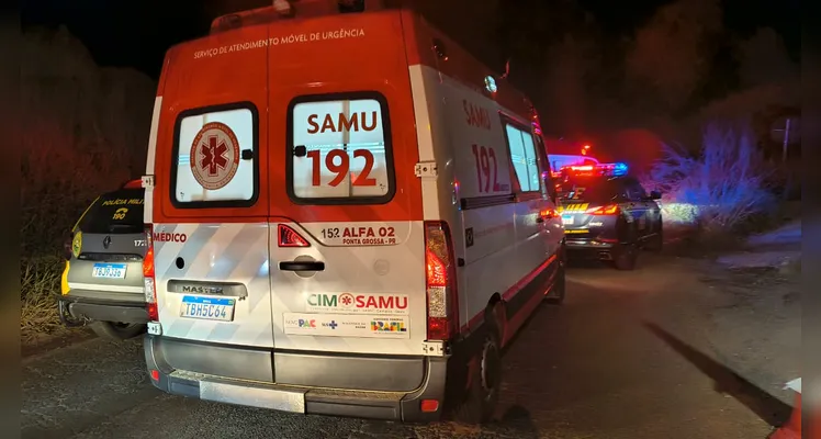 Motociclista fica em estado grave após colisão no Distrito Industrial de PG
