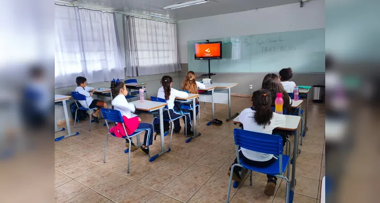 Confira os registros do trabalho em sala de aula.