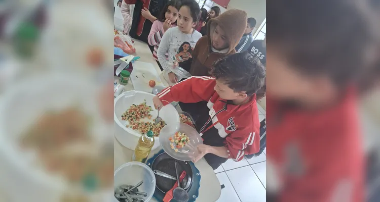 Confira os registros da ampla proposta com os alunos.