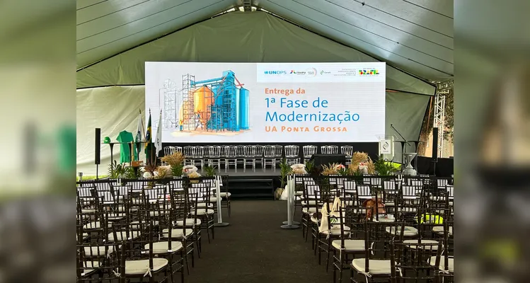 Conab inaugura obras em PG e amplia a capacidade de armazenamento