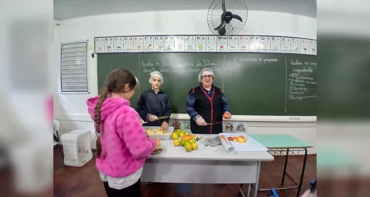 Confira os registros do amplo trabalho em sala de aula.