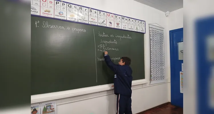 Confira os registros do amplo trabalho em sala de aula.
