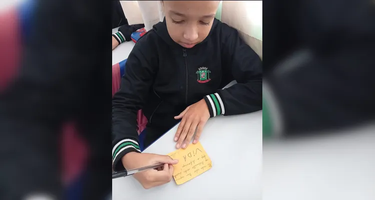 Confira a série de registros do amplo trabalho realizado em sala de aula.