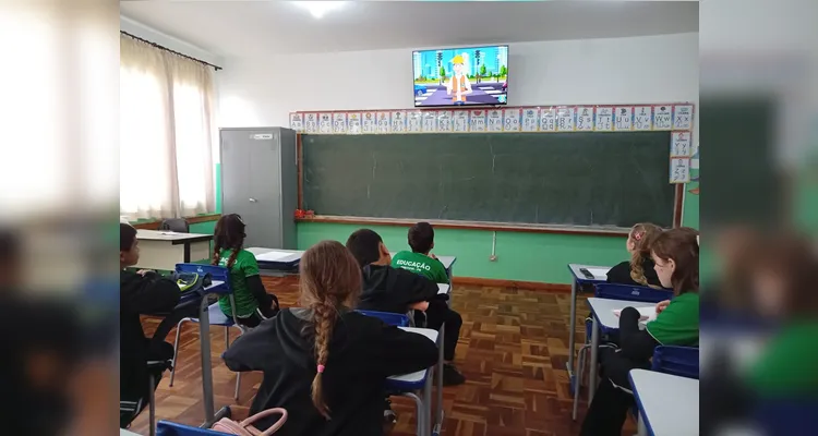 Confira a série de registros do amplo trabalho realizado em sala de aula.