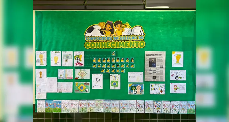 Confira a série de registros do amplo trabalho realizado pelo educandos.
