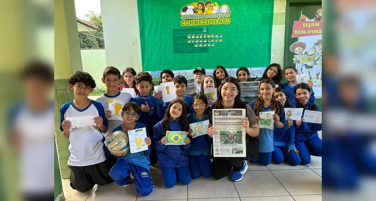 Confira a série de registros do amplo trabalho realizado pelo educandos.