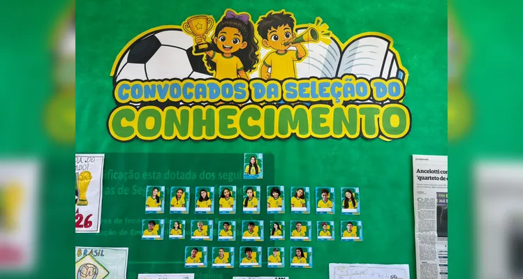 Confira a série de registros do amplo trabalho realizado pelo educandos.