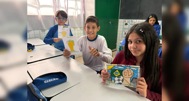 Confira a série de registros do amplo trabalho realizado pelo educandos.