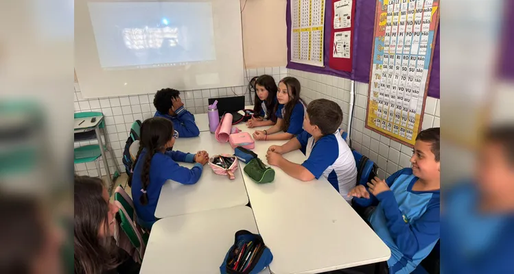 Confira a série de registros do amplo trabalho realizado pelo educandos.