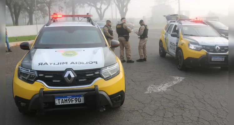 Confira imagens do acidente que matou ciclista em Ponta Grossa