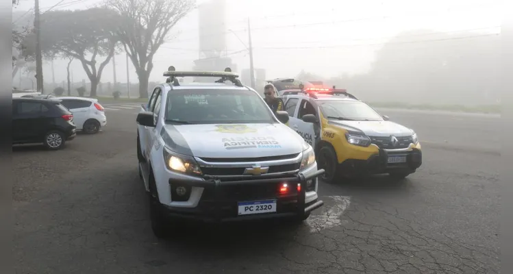 Confira imagens do acidente que matou ciclista em Ponta Grossa
