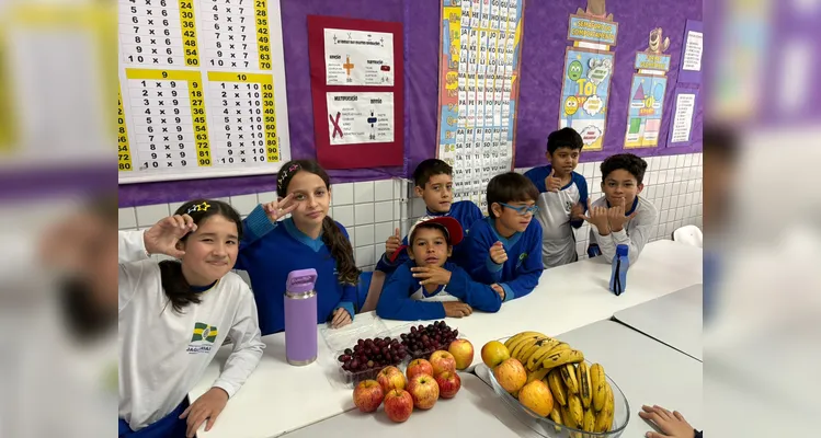 Confira os registros do trabalho em sala de aula.