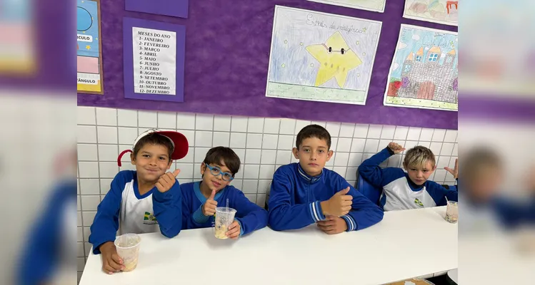 Confira os registros do trabalho em sala de aula.