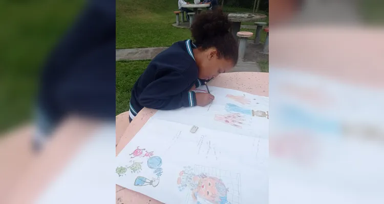 Veja a série de registros do diversificado trabalho realizado pelos educandos.