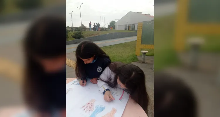 Veja a série de registros do diversificado trabalho realizado pelos educandos.