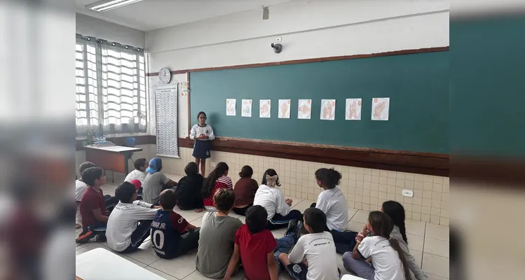Veja a série de registros do diversificado trabalho realizado pelos educandos.