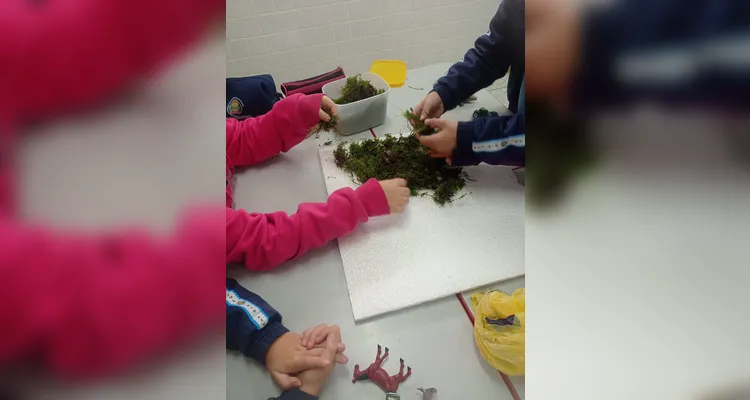 Confira os registros dos trabalhos produzidos pelos educandos.