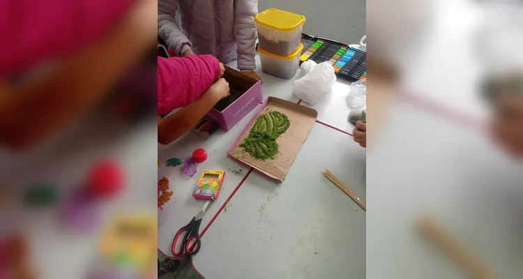 Confira os registros dos trabalhos produzidos pelos educandos.