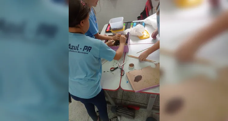 Confira os registros dos trabalhos produzidos pelos educandos.