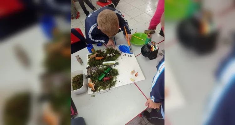 Confira os registros dos trabalhos produzidos pelos educandos.