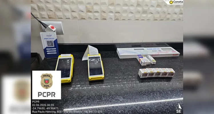 Operação prende três pessoas e apreende medicamentos em Castro
