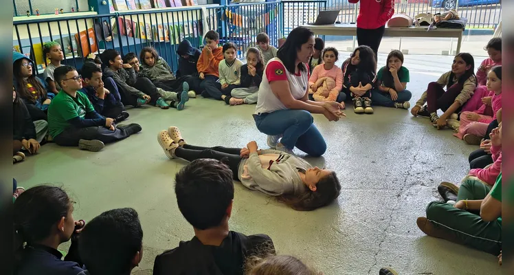 Confira os registros da proposta dentro e fora da sala de aula.
