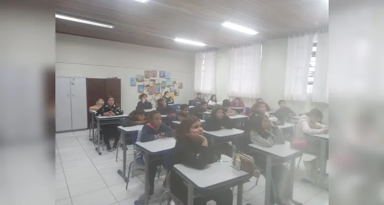 Confira a série de registros dentro e fora da sala de aula.