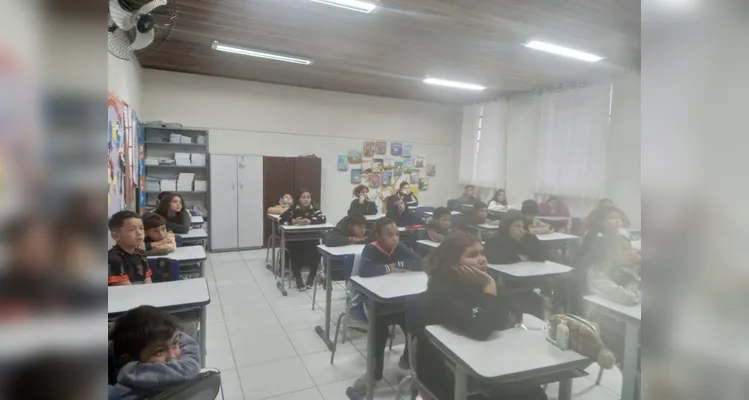 Confira a série de registros dentro e fora da sala de aula.