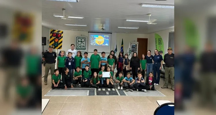 Confira os registros dos alunos no local.