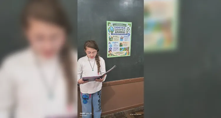 Confira os registros em sala e na casa dos educandos.
