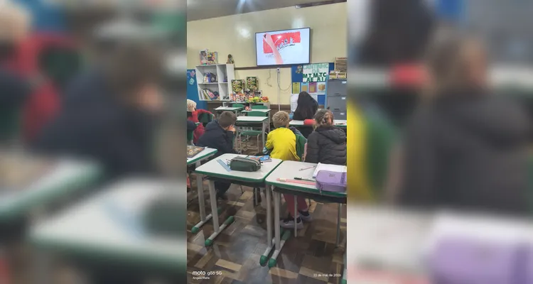 Confira os registros em sala e na casa dos educandos.