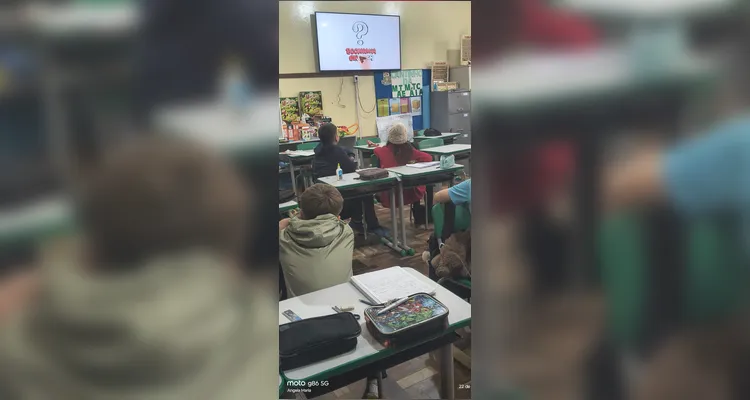 Confira os registros em sala e na casa dos educandos.