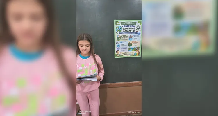 Confira os registros em sala e na casa dos educandos.