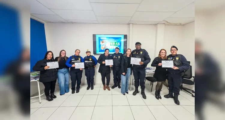Ao todo, 23 alunos da Guarda Civil Municipal, Superintendência de Trânsito e da Fundação Municipal de Saúde concluíram a capacitação.