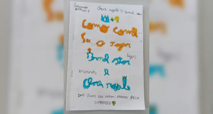 Confira os registros e produções dos estudantes em sala de aula.