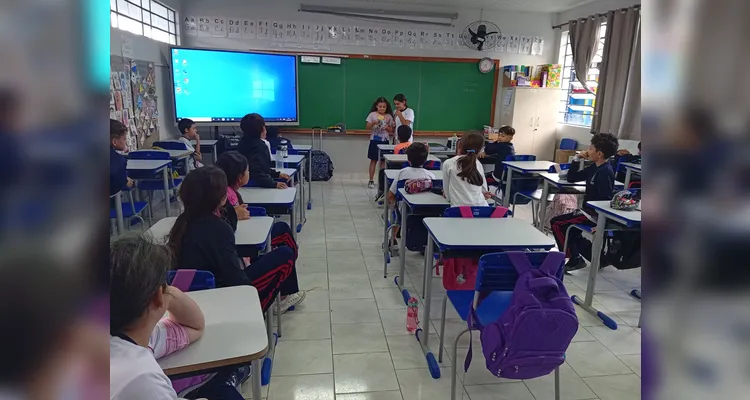 Confira os registros e produções dos estudantes em sala de aula.