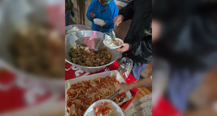 Única 'Cozinha Solidária' de PG recebe 3 toneladas de alimentos via programa federal