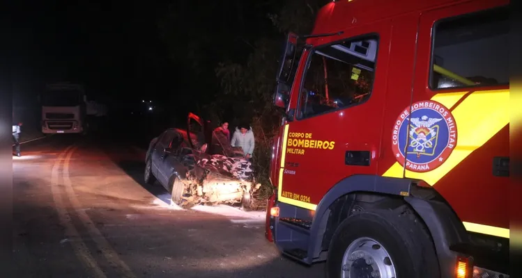 A colisão frontal deixou 5 crinças feridas