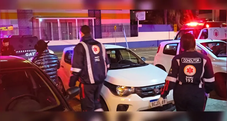Confusão em pizzaria de Uvaranas termina com morador de rua e cliente agredidos
