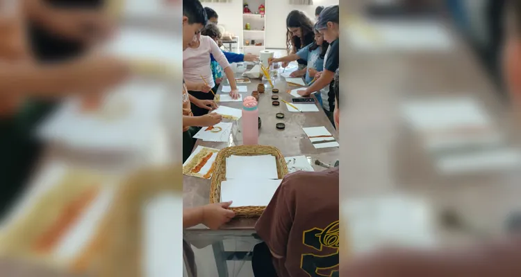 Confira a série de registros do amplo trabalho dentro e fora da sala de aula.