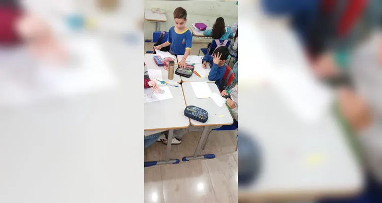 Confira os registros do trabalho em sala, nas casas dos alunos e durante a visita à universidade.