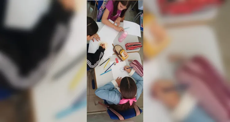 Confira os registros do trabalho em sala, nas casas dos alunos e durante a visita à universidade.
