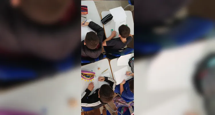 Confira os registros do trabalho em sala, nas casas dos alunos e durante a visita à universidade.