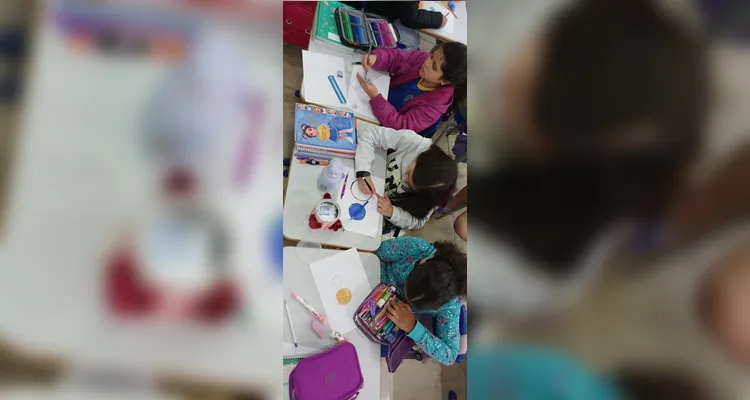 Confira os registros do trabalho em sala, nas casas dos alunos e durante a visita à universidade.