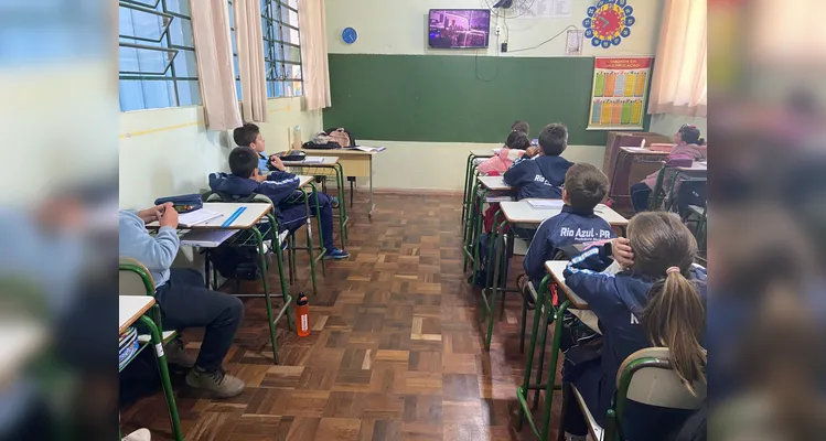 Confira a série de registros do trabalho dentro e fora da sala de aula.