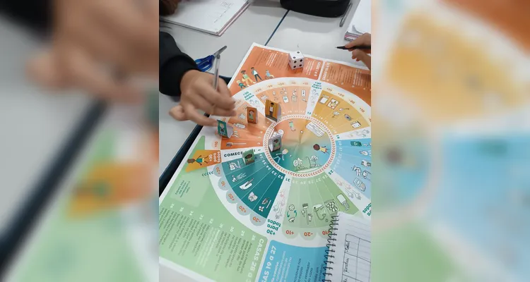 Confira os registros dentro da sala de aula e na casa dos alunos.